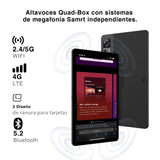 DOOGEE T30 Pro Android 13 Tablet, 11 Pulgadas 2.5K Full HD 1600 * 2560/15 GB RAM + 256 GB ROM(2TB)/Helio G99 2.2GHz/8580mAh/20MP/Dual 4G LTE+5G WiFi/Type-C