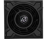 Fuente ALIMENTACION ASROCK PG-1000G,PSU,1000W,80 Plus Gold/A,135MM,Modular,PCI-E 5.1 (12+4pin) x1,PCI-E (6+2 Pin) x3,SATA (5 Pin) x9