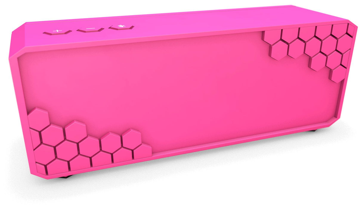 KitSound Hive - Altavoz Bluetooth (inalámbrico, estéreo) rosa