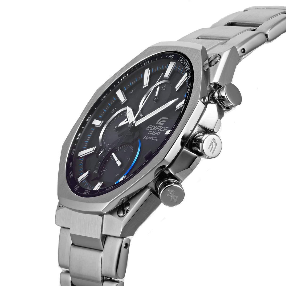 Montre - CASIO - EQB-1100D-1AER - 51,1mm - Acier inoxydable - Bluetooth Smart - Solaire