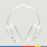 Skullcandy Crusher EVO Cascos Over-Ear Inalámbricos con Sensory Bass, Extra Charging Cable, 40 h de Autonomía, Micrófono, Compatibles con iPhone Android y Dispositivos Bluetooth, Bone