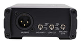 MACKIE MDB-1A caja de inyección directa (DI) activa con corte de graves, polaridad, Ground Lift, atenuador de -20 dB y Merge