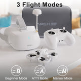 APEX Brushless FPV Drone Kit,Drone de Visión en Primera Persona con Cámara,Quadcopter RC Volar con Gafas FPV,Actualizar el Control de la Cabeza y el Modo de Tortuga,Simulador de Apoyo