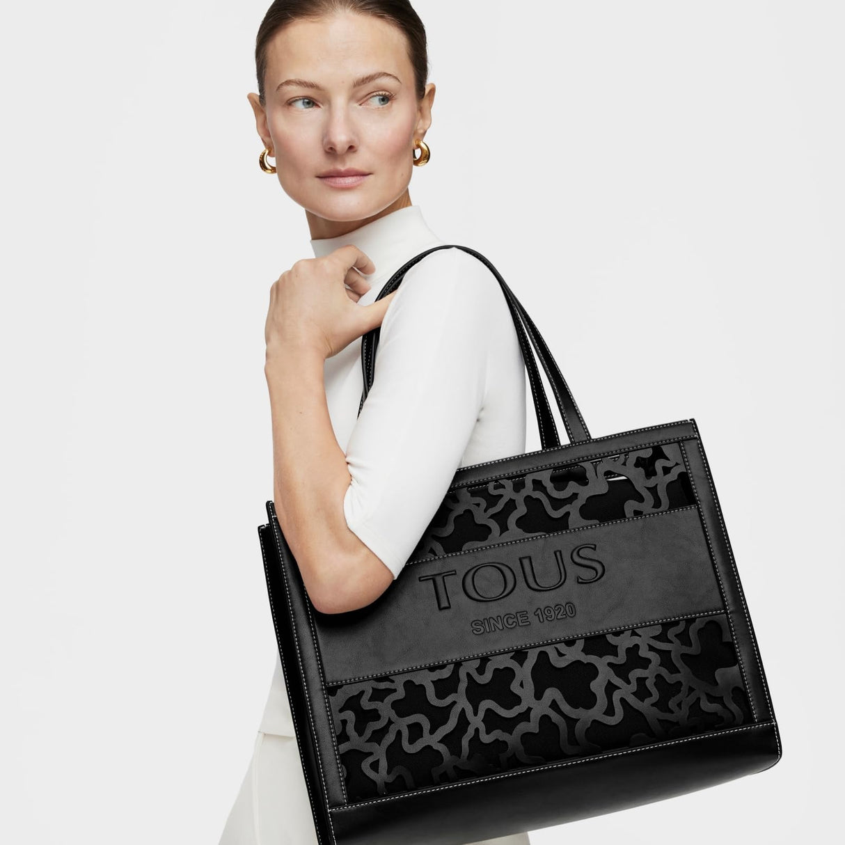 TOUS Bolso Shopping Amaya Kaos Shock XL negro
