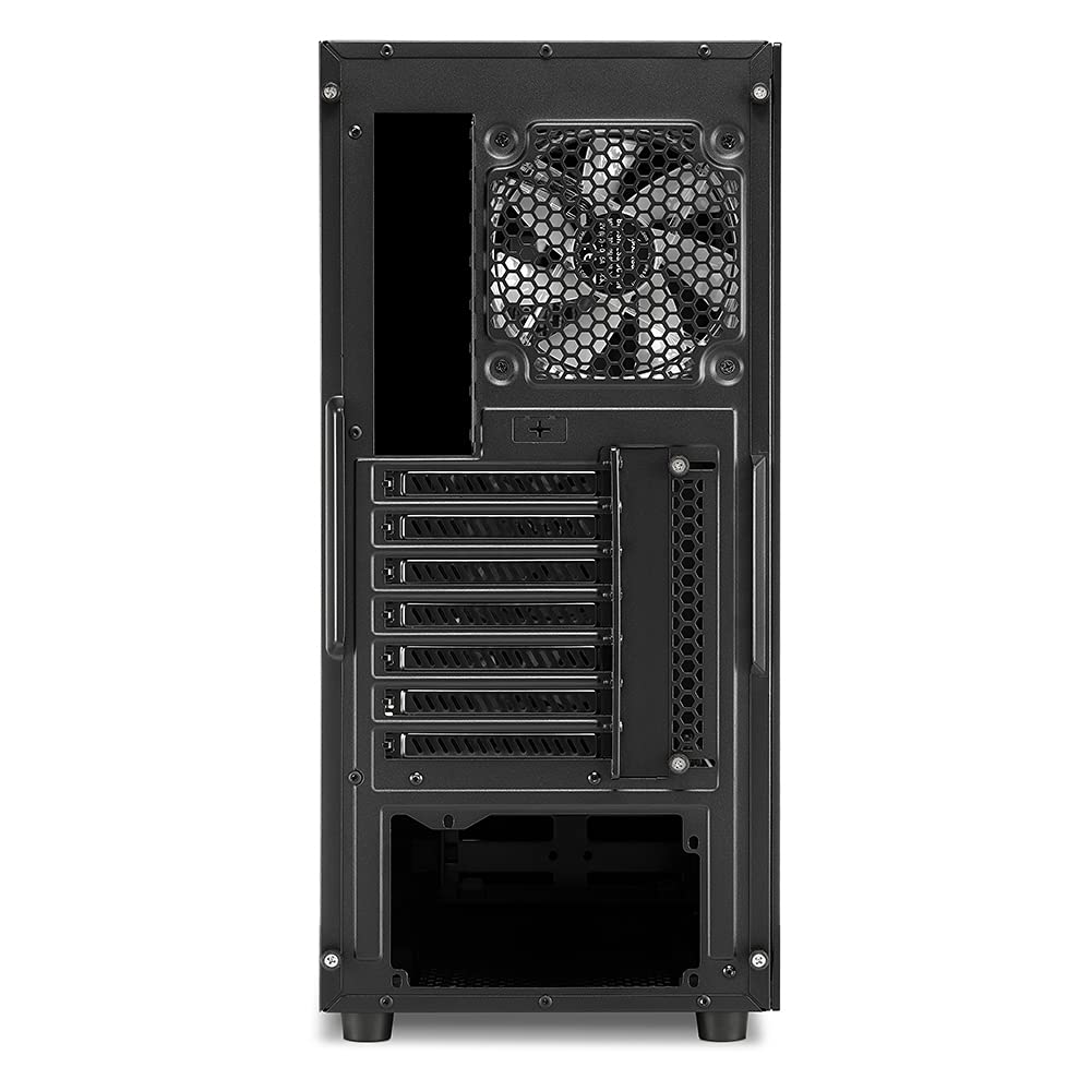 Sharkoon TG6M RGB - Caja de Ordenador, PC Gaming, Semitorre ATX, Negro