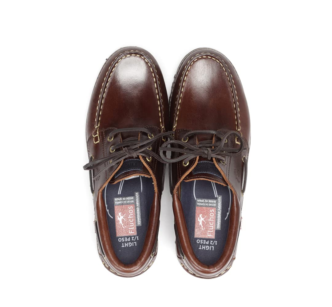 Fluchos Richfield Náuticos, Hombre, Marrón (Castaño 000), 43 EU (9 UK)
