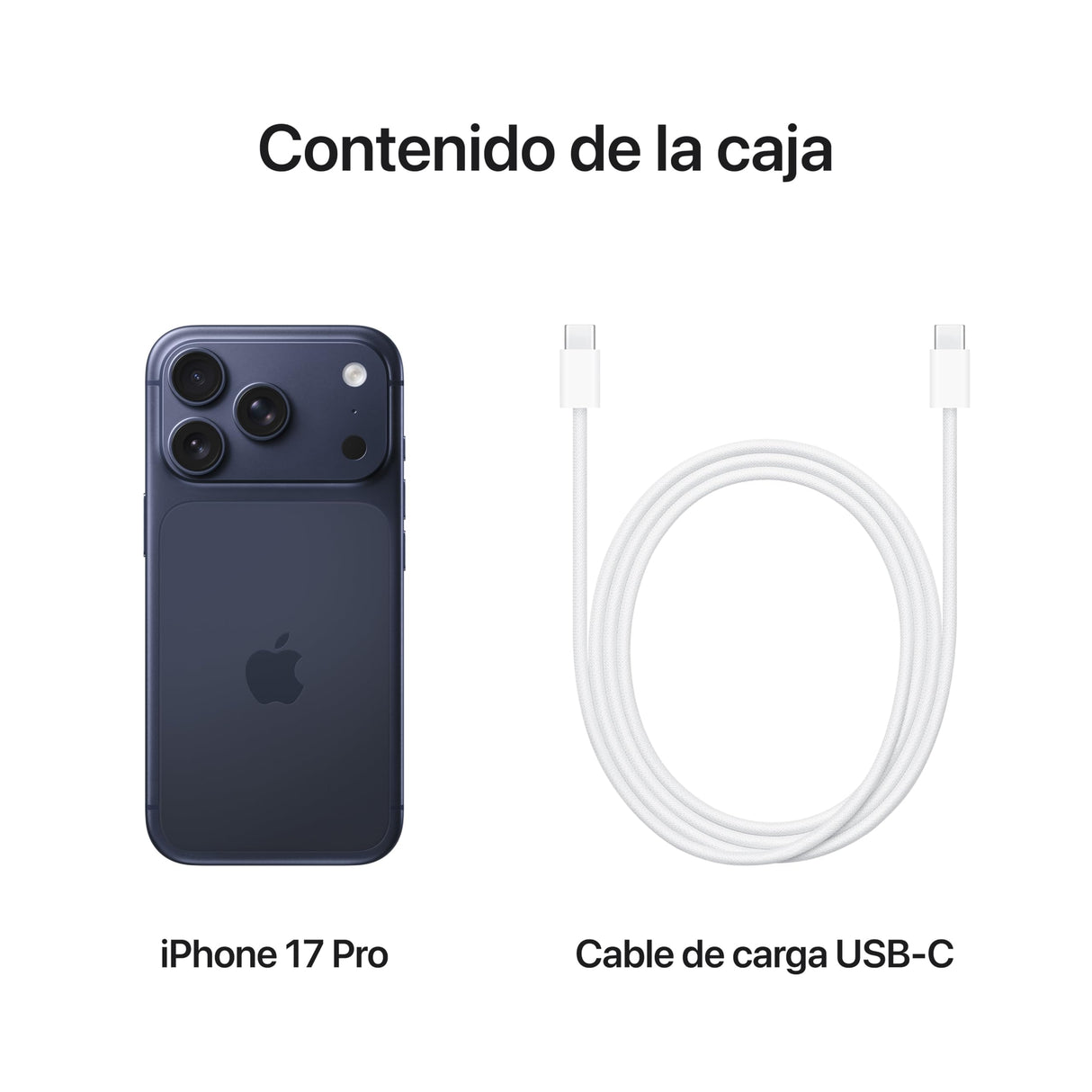 iPhone 17 Pro de 1 TB: Pantalla de 6,3 Pulgadas con Promotion hasta 120 Hz, Chip A19 Pro, autonomía revolucionaria, Sistema de cámaras Pro Fusion con cámara Frontal Center Stage; Azul Intenso