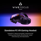 HTC Vive Focus Vision — Auriculares VR Independientes para PC para Juegos y Trabajo — Paquete de Contenido de edición para consumidores
