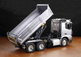Tamiya 300056357 MB arocs 1: 14 RC 3348 Trasero Kipper 3 Eje, sin barnizar