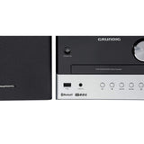 Grundig - Cms 1050 Dab+ BT kompakt Micro anlage (Bluetooth, cd-mp3-wiedergabe, USB anschluss) Schwarz/Silber