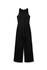 Desigual Pant_Lua 2000 Pantalones Informales, Negro, L para Mujer