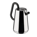 Alessi Toru NE01 B, Hervidor Eléctrico de Diseño, en Acero Inoxidable 18/10 y Resina Termoplástica, Enchufe Europeo, 2400 W, 170 cl, Negro