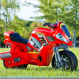FEBER - Motofeber Turbo Hybrid 2 en 1, Moto Infantil con Batería de 6 Voltios y Correpasillos, Batería y Cargado Incluidos, para Niños a Partir de 3 años, Famosa (800013781)