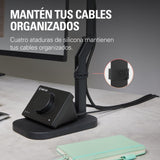 Elgato Wave Desk Stand - Soporte Ajustable para Micrófonos, Compatible con Elgato, HyperX, Rode, Fifine, Shure y más, Compatible con Rosca 1/4, 3/8 & 5/8, Para Grabación/Podcasting/Streaming