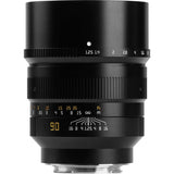 TTArtisan Lente de Cuerpo de Metal F1.25 de 90 mm Compatible con Montura Sony E, Color Negro
