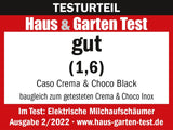 CASO Milchaufschäumer-Automat, Fassungsvermögen Aufschäumen: 250 ml, Fassungsvermögen Erhitzen: 350 (1665) Marca