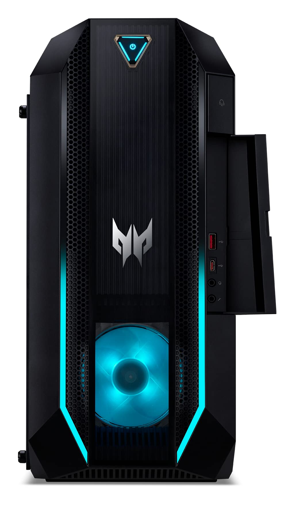 Acer Predator Orion 3000 PO3-630 - Ordenador de Sobremesa Gaming (Intel Core i5-12400F, 16 GB RAM, 512 GB SSD, NVIDIA GeForce RTX 3060 Ti, 2.5 GHz, Windows 11 Home, Ethernet, Wi-Fi) - Negro