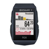 Sigma ROX 11.1 EVO Negro | Ciclocomputador GPS con 150 Funciones | Compatible con E-Bike I Ciclocomputador inalámbrico con Pantalla de 1,77" I Velocímetro GPS con medición de altitud