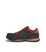 Diadora Utility Glove Monster Low S1ps Fo HRO, Zapatos de Seguridad y contra Incendios Unisex Adulto, Negro y Rojo, 44 EU