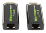 Techly IDATA-EXT-E70S AV transmitter & receiver Negro extensor audio/video - Extensor de A/V (AV transmitter & receiver, Cat6,Cat6a,Cat7, 40 m, 60 Hz, Estéreo, 480i,480p,576i,576p,720p,1080i,1080p)