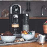 Cecotec Cafetera Semiautomática Power Instant-ccino 20 Chic Serie Nera. para café molido y en cápsulas, 20 Bares, Depósito de Leche 0.7ml, Depósito de Agua 1.7L, 1470W