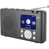 Dual 76524 MCR 200 Internet Radio de Mesa por Internet, Dab+, Dab, Radio por Internet FM, Dab+, FM, USB, Bluetooth, Negro