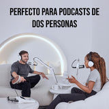 RØDE RØDECaster Duo RØDECaster Duo de RØDE, solución de producción de audio compacta todo en uno para podcasts, transmisiones, producción musical y creación de contenido (Blanco)