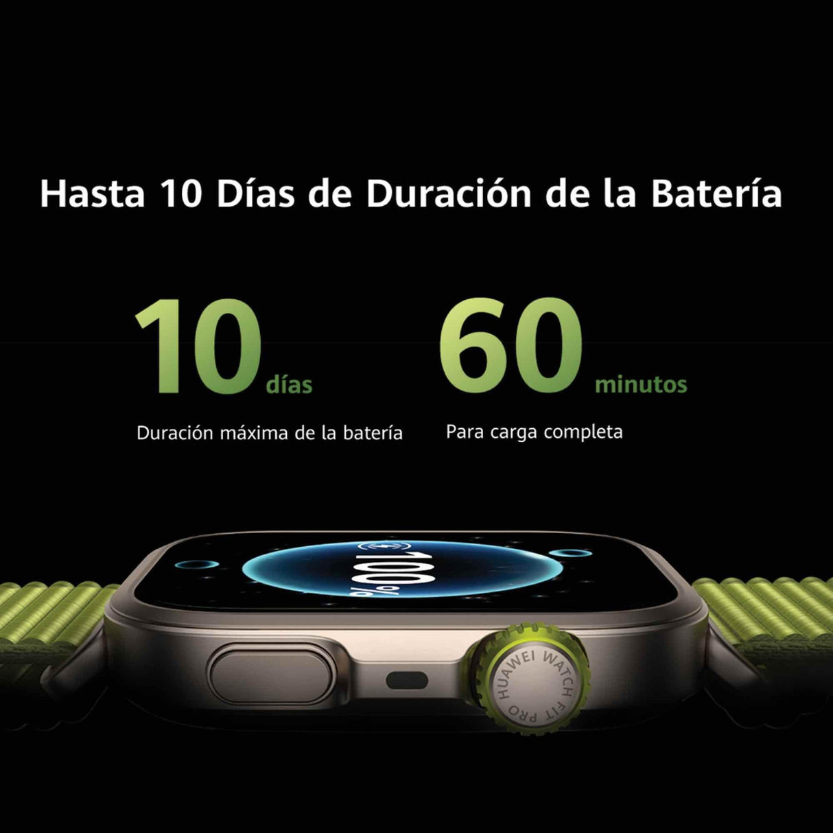 HUAWEI Watch FIT 4 Pro Smartwatch, Cristal de Zafiro y Titanio, Brillo máximo de 3.000 nits, Pago por NFC, Dual –Band GPS, ECG, Deportes al Aire Libre de Alto Rendimiento