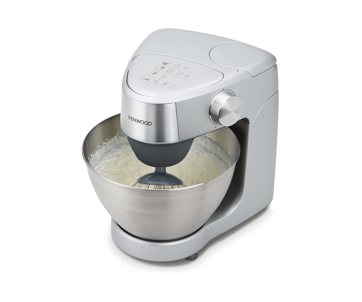 Kenwood Prospero+ KHC29A.R0SI - Robot de cocina, cuenco (4,3 L, acero inoxidable, 10 accesorios, picadora, licuadora de cristal, prensa cítrica, extractor de jugo y más, báscula integrada, 1000 W