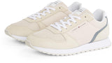Tommy Hilfiger Runner Sneaker Hombre New Eva Summer Nylon Pop de Ante, Beige (Beige), 45