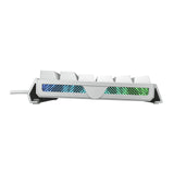 CHERRY XTRFY MX 3.1, Teclado Gaming mecánico, distribución de teclado alemán (QWERTZ), iluminación RGB, carcasa de aluminio, conexión USB-A, switches MX2A RED, blanco