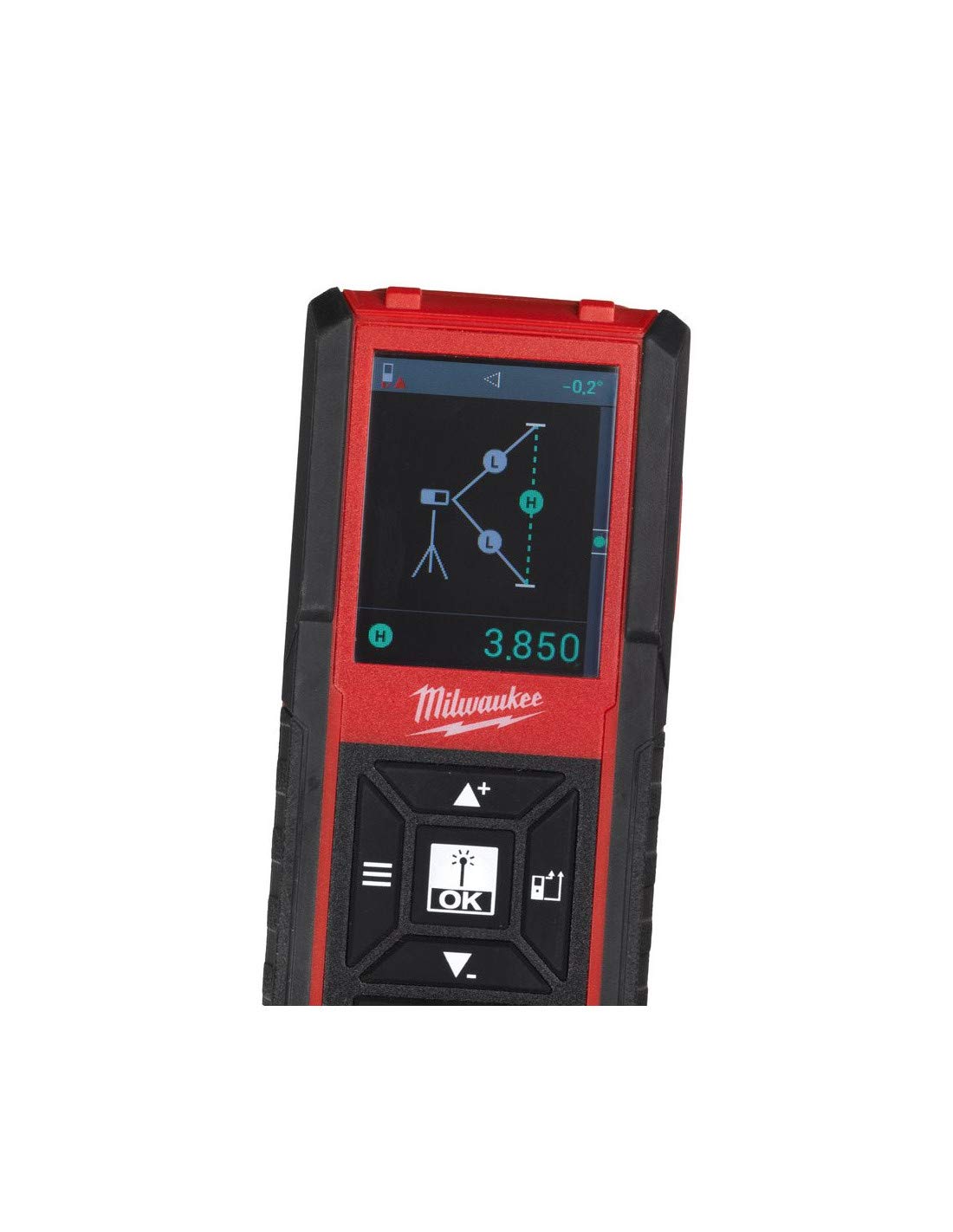 Milwaukee - Laser Telémetro Ldm 100 Pantalla A Color de 100 M