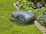 Gardena set smart SILENO life: robot cortacésped para superficies de < 750 m², control mediante aplicación del sistema smart, pasarela smart, versión ES (año modelo 2019) (19113-34)