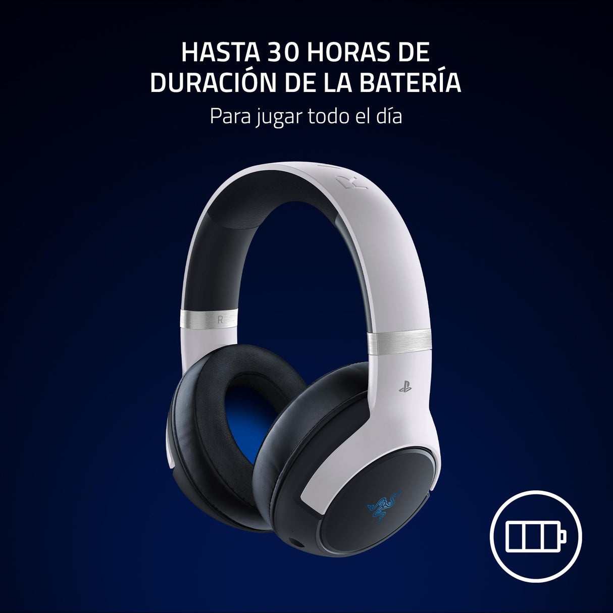 Razer Kaira Pro HyperSpeed - Auriculares Gaming Inalámbricos Para PlayStation 5 (Razer HyperSpeed Wireless, HyperSense Haptic, HyperSense Haptic, Micrófono Híbrido Integrado) Negro