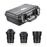 Samyang Canon EF - Objetivo de vídeo para cámaras réflex Digitales, Color Negro