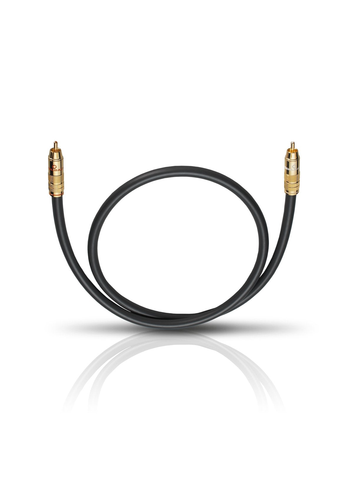 Oehlbach NF 214 Sub - Cable para subwoofer (RCA, SPC, 3 m), color rojo