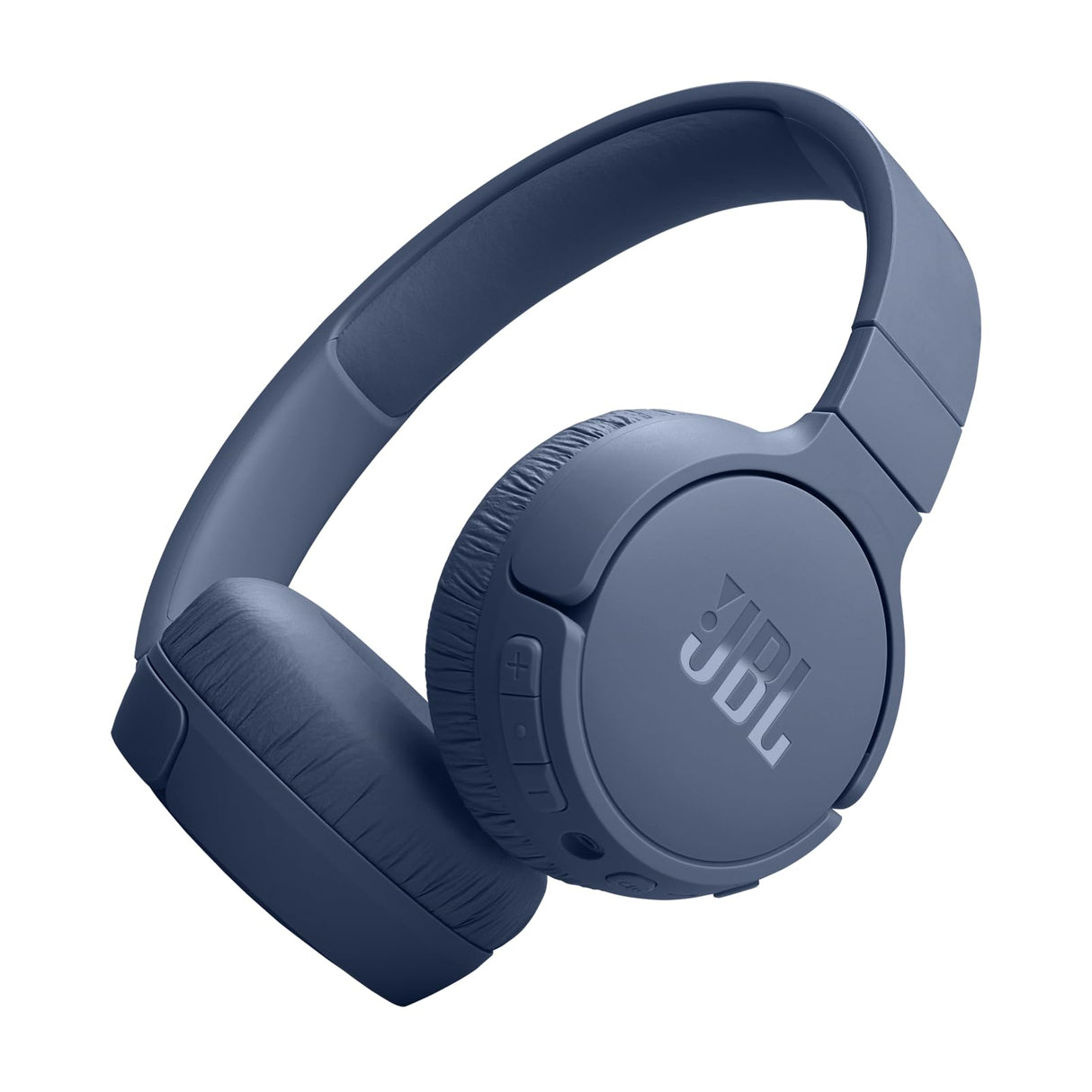 JBL Auriculares Tune 670 NC, auriculares supraaurales inalámbricos ligeros con cancelación de ruido adaptativa, Bluetooth y 70 horas de batería, azul