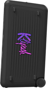 Klipsch Miami Music City Party Speaker - Six Light Show Settings, 18 Hour Battery Life, IPX4 Rated, Pole mountable, Trolley Wheels and Retractable Handle