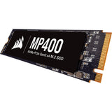 Corsair MP400 8TB Gen3 PCIe x4 NVMe M.2 SSD (Velocidades de Lectura Secuencial de hasta 3.400 MB/s y de Escritura Secuencial de 3.000 MB/s, 3D QLC NAND de Alta Densidad) Negro