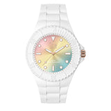 Ice-Watch - ICE generation Sunset rainbow - Reloj blanco para Mujer con Correa de silicona - 019153 (Medium)