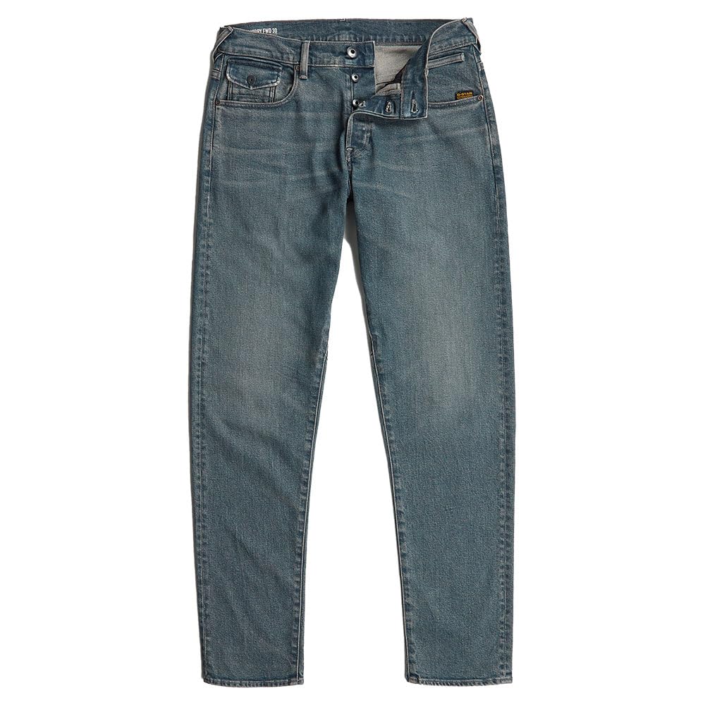 G-STAR Para Hombre Jeans Morry FWD Regular Tapered, Azul (Worn in Glace D26141-D775-H139), 38W / 34L