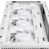 SilverStone Technology SUGO 17, Blanco, Chasis Premium en Forma de Cubo con excepcional Espacio para componentes, SST-SG17W (Blanco)