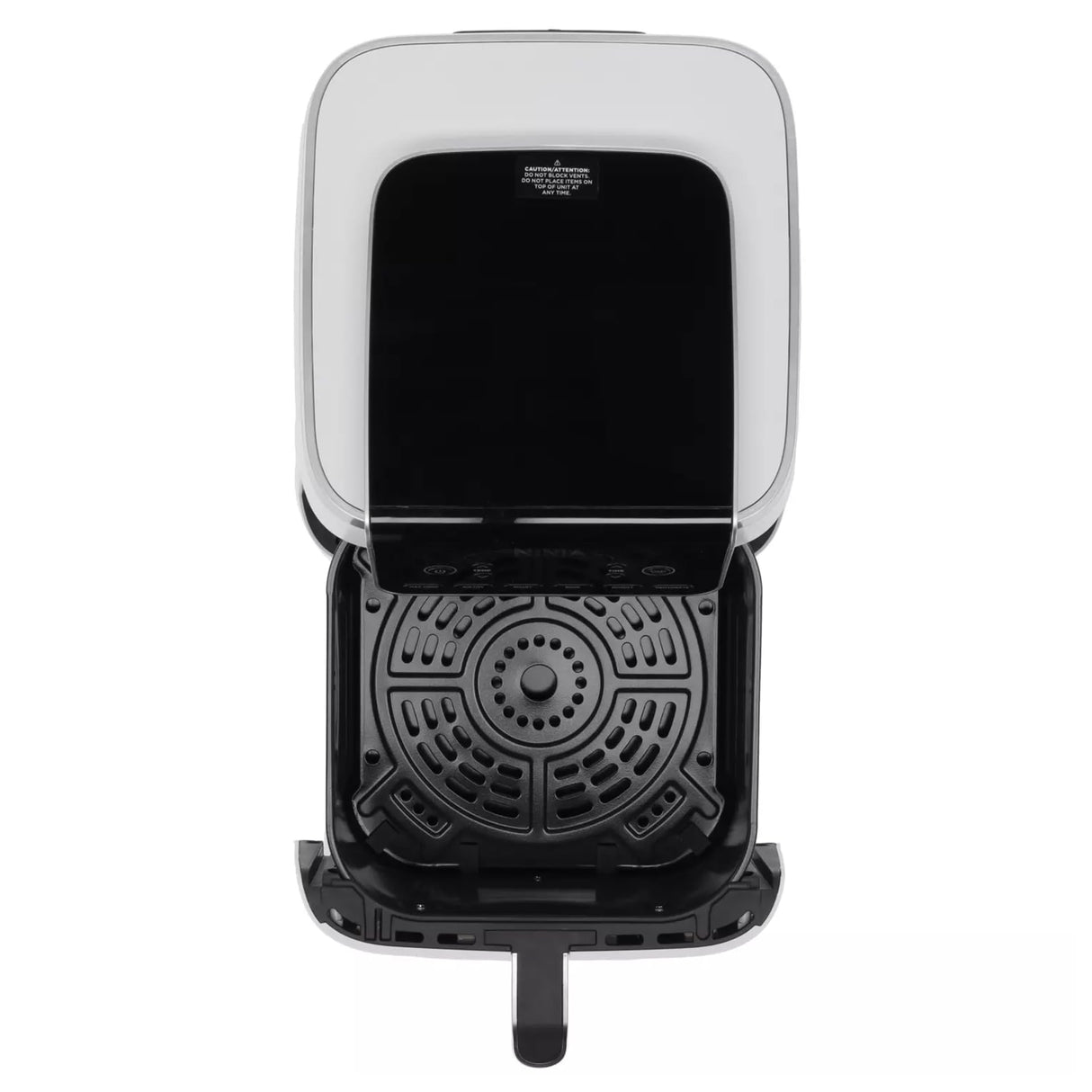 Ninja Air Fryer MAX PRO, 6.2L, sin aceite, cajón grande, asado, cocinar, freír, familiar, digital, cesta y placa de cocción compatibles con lavavajillas, blanco AF180EUWH