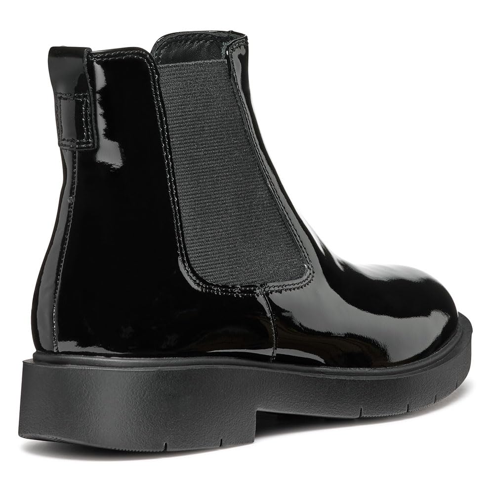 Geox D Spherica Ec1 E, Bota de Tobillo Mujer, Black, 37 EU