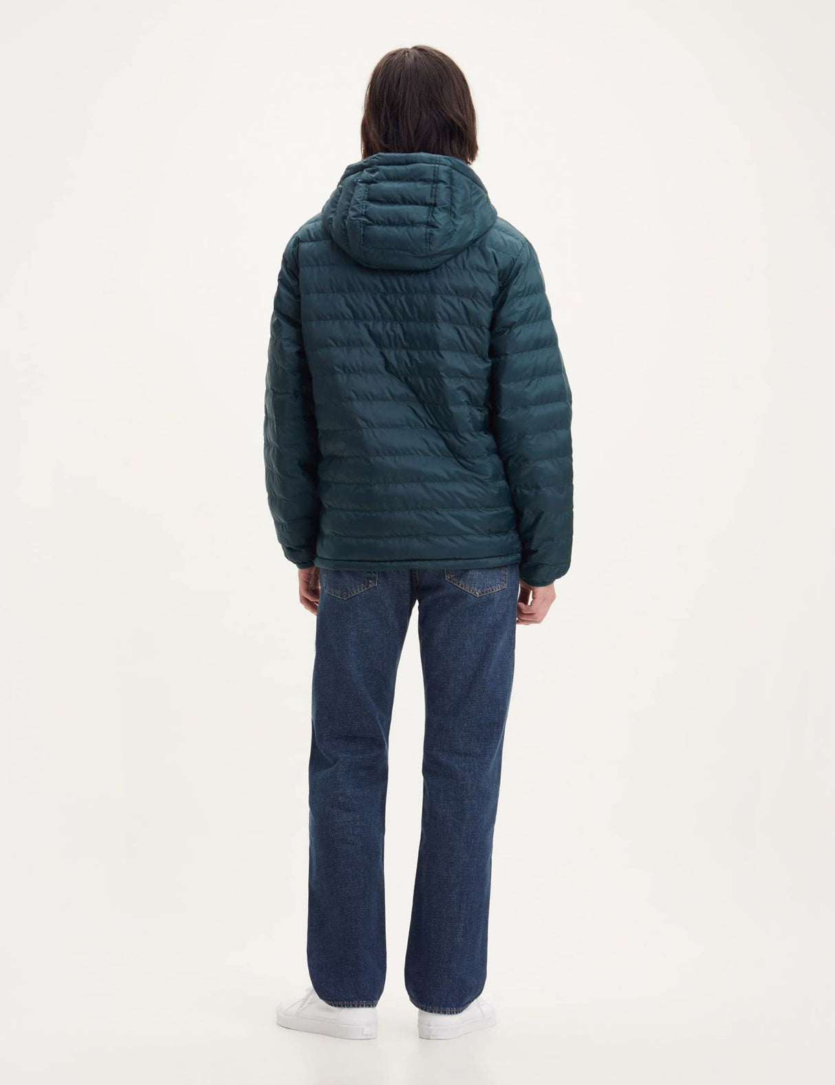 Levi's PRESIDIO PKBL HOODED JKT, Chaqueta de Hombre, Verde (Greens), XL