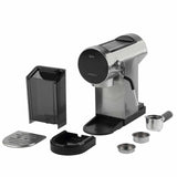 JATA JECA2300 - Cafetera Express Manual 1360 W. Presión 20 Bares. Brazo Portafiltros con Doble Salida. Espresso. Vaporizador. Calientatazas. Depósito extraíble de 0,9 L