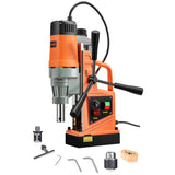 VEVOR Taladro de Núcleo Magnético 1550W Taladrador Magnético Profesional 13000N 500rpm Taladro Magnético Portátil Profundidad 50mm Diámetro de Perforación 50mm Sistema de Perforación Electromagnética