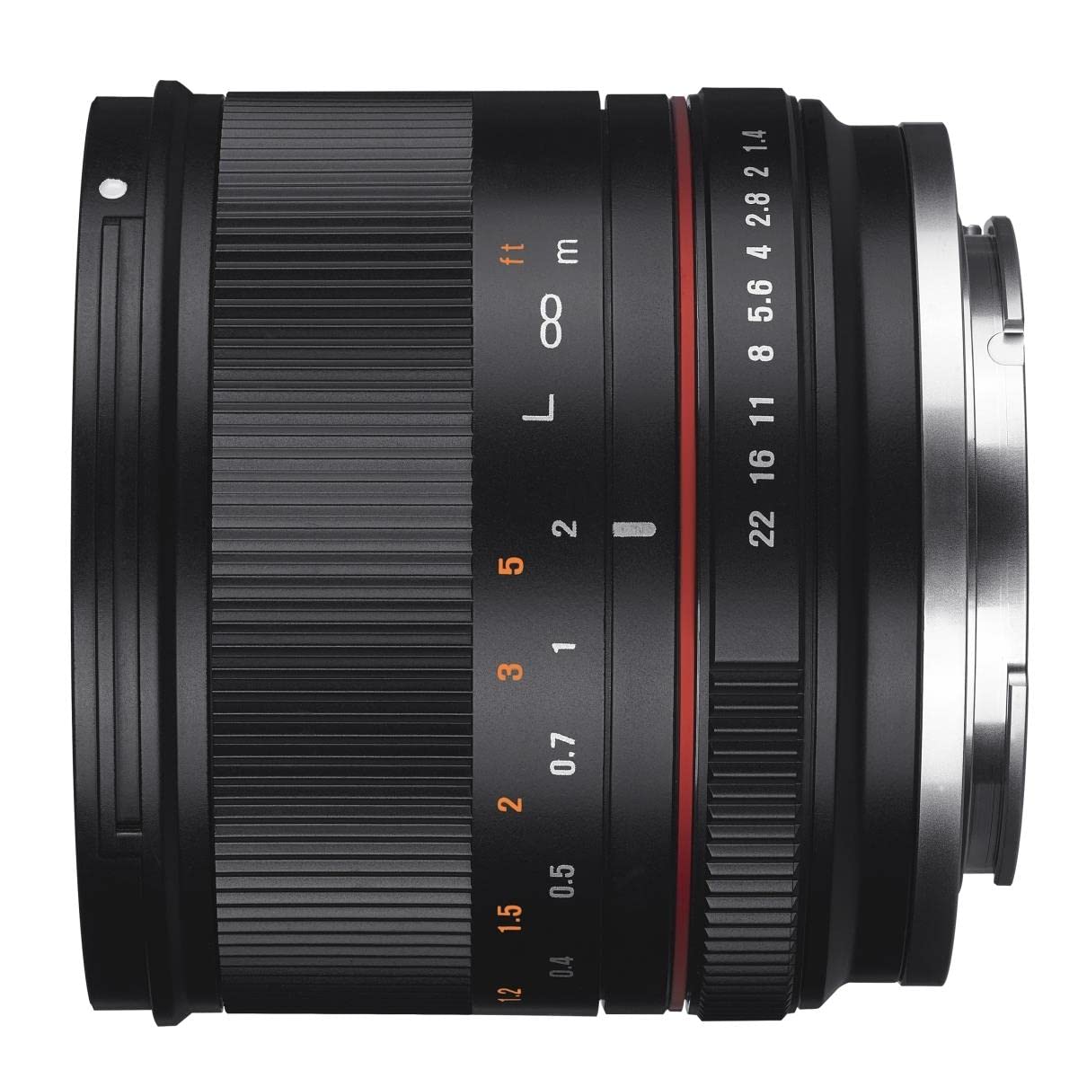 Samyang CSC-Mirrorless - Objetivo fotográfico para Sony E (21mm F1.4 ED AS UMC CS), Negro