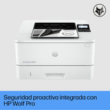 HP Impresora LaserJet Pro 4002dn 2Z605F (Impresión a Doble Cara Automática, Ethernet, USB 2.0, 1 Host USB, HP Smart App, Apple AirPrint, Mopria), Blanca y negra