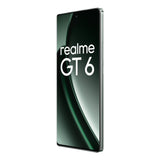 realme GT 6 5G Teléfono Móvil 16+512 GB,Procesador Snapdragon® 8s de 3.ªgeneración,Pantalla ultrabrillante de 6000 nits,Cámara Sony LYT-808 con OIS,Carga SUPERVOOC de 120 W,Verde, sin Adaptador